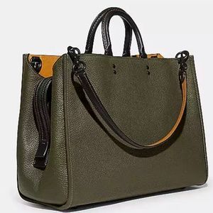 COACH Rogue 39 handbag - Olive green